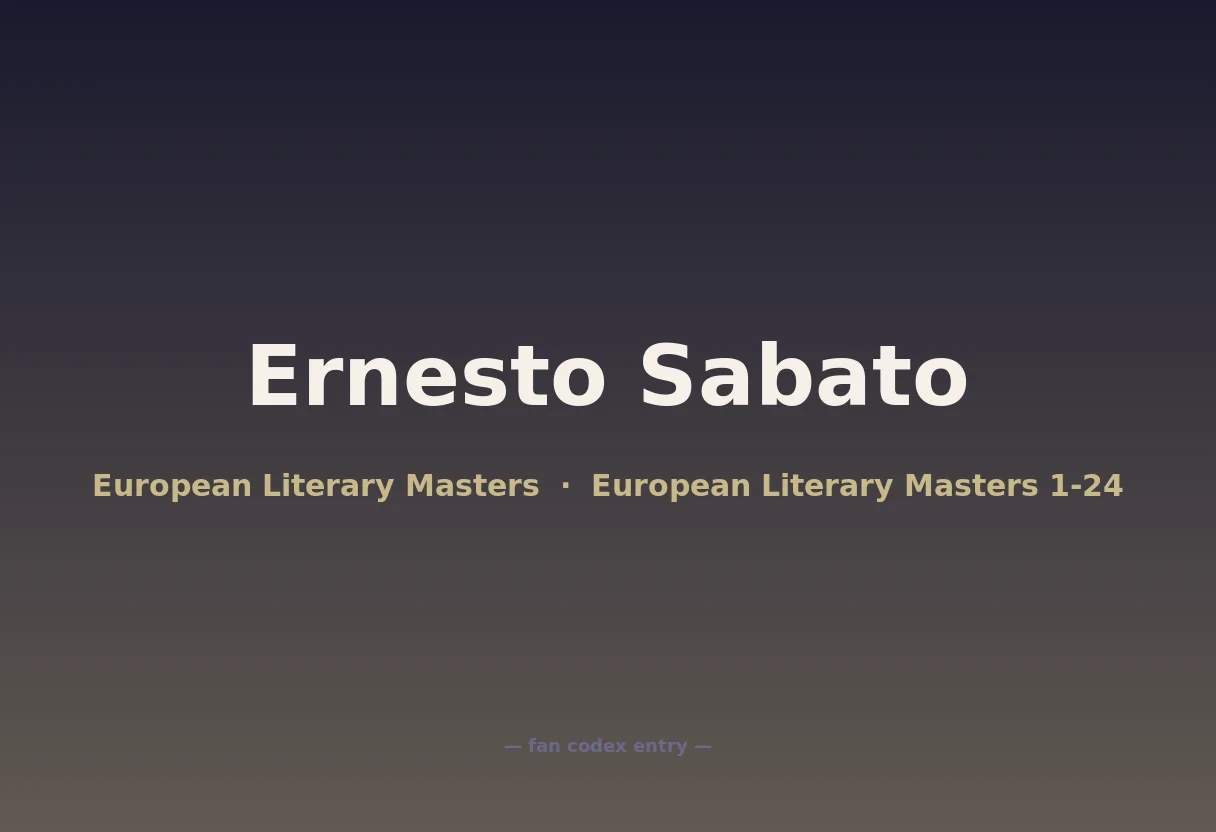 Ernesto Sabato